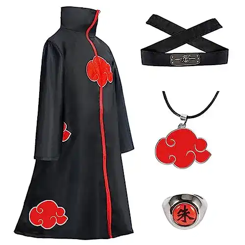 Die beste Akatsuki-Mantel Formemory Akatsuki Mantel Itachi Cosplay 2026 Test Bestseller Akatsuki-Mantel Formemory Akatsuki Mantel Itachi Cosplay