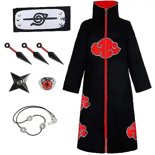 Akatsuki-Mantel Maryparty für Kinder Erwachsener Unisex