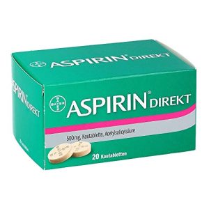 Aspirin Bayer Vital GmbH Direkt Kautabletten 20 St
