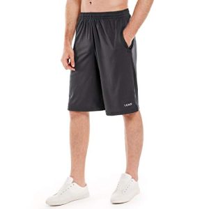 Basketball-Shorts LEAO Herren mit Reißverschlusstaschen