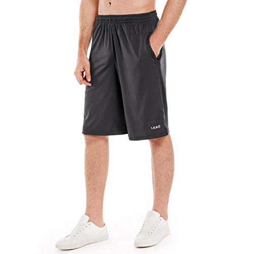 Die beste basketball shorts leao herren mit reissverschlusstaschen Bestsleller kaufen