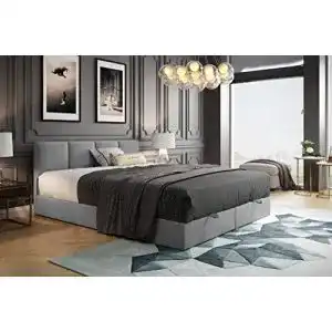 Bett 180×200 TRADA ROYAL mit Bettkasten und Topper