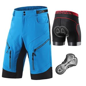 Bike-Shorts Herren Agolu MTB Kurz mit Radunterhose