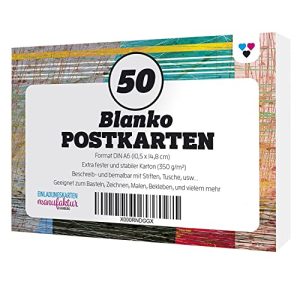 Blanko-Postkarten Einladungskarten Manufaktur Hamburg 50