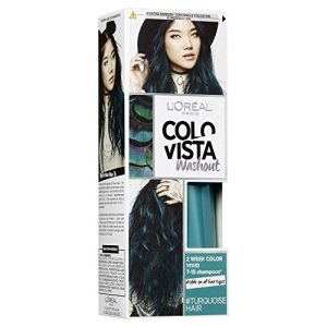 blaue Haarfarbe L’Oréal Paris Colovista 2-Week-Wash-Out Nr. 10