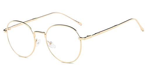 Die beste brille damen flydo metall frame retro glasrahmen ebenenspiegel Bestsleller kaufen