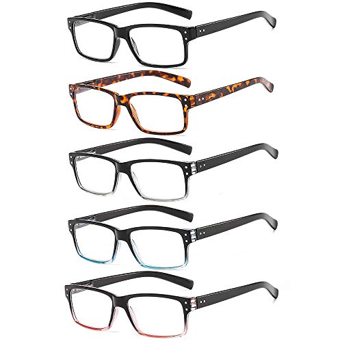 Die beste brille herren suertree lesebrille 5 pack brillen scharnier Bestsleller kaufen
