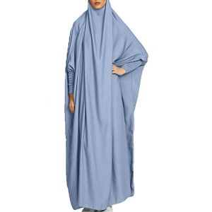 Burka BAINA Damen Muslim Roben Einfarbig Lose Muslimisch