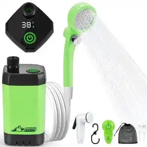 Campingdusche mit Pumpe