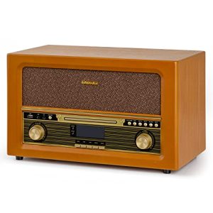 DAB-Radio mit Fernbedienung auna Radio für Zuhause, 10W DAB