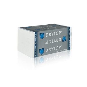 Dämmplatten DRYTOP Styropor EPS DEO 035 dm, 100 kPa weiss