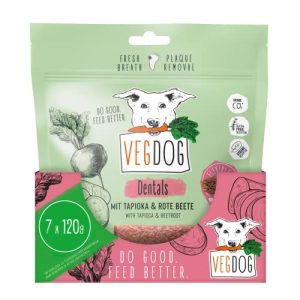 Dental-Sticks für Hunde VEGDOG DENTALS vegane Kausticks