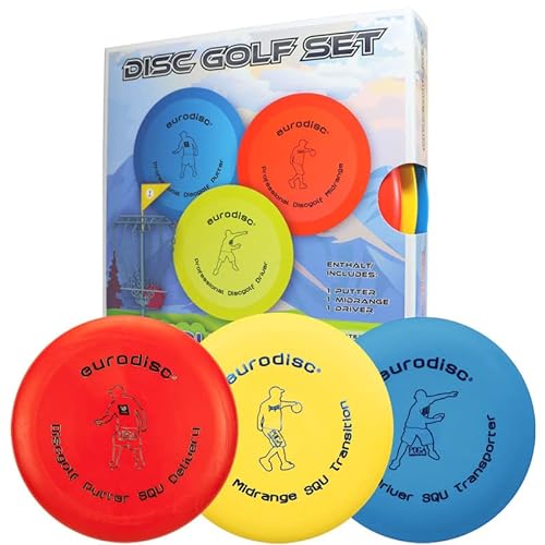 Die beste disc golf eurodisc disc golf einsteiger starterset squ rot putter Bestsleller kaufen