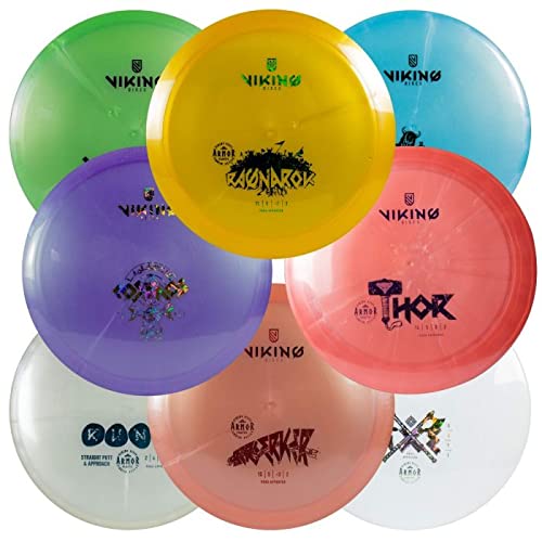 Die beste disc golf viking discs armor disc golf set 8 frisbee scheiben Bestsleller kaufen
