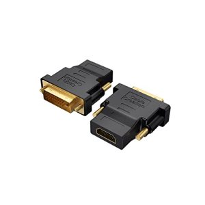 DVI-HDMI-Adapter CableCreation DVI HDMI Adapter, [2-Pack]