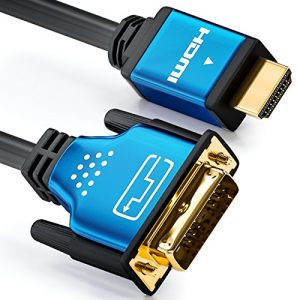DVI-HDMI-Adapter deleyCON 2m HDMI zu DVI Kabel High Speed