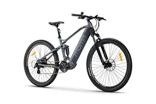 E-Bike 29 Zoll moma bikes Elektrische Fahrrad EMTB, Vollfederung