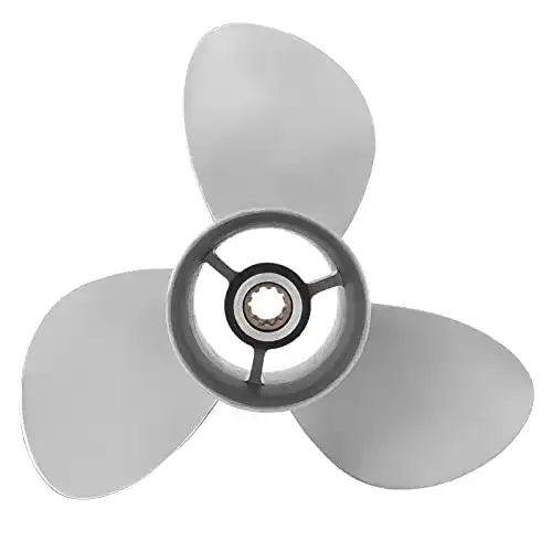 Edelstahl-Propeller Longzhuo Bootspropeller 10 1/4x12in