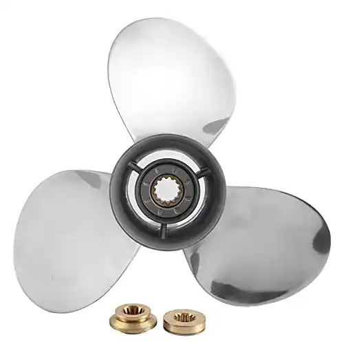 Edelstahl-Propeller Yctze Propeller, Hochdruck 13 Zahn