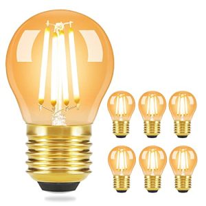 Energiesparlampe E27 GBLY 6 Stück LED Glühbirne E27 Vintage