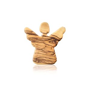 Engel aus Holz ROJUS Dekorativer Schutzengel Handarbeit