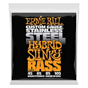 Ernie-Ball-Bass-Saiten Ernie Ball P02843 Hybrid Slinky Stainless
