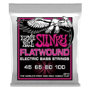 Ernie-Ball-Bass-Saiten Ernie Ball Super Slinky Flatwound