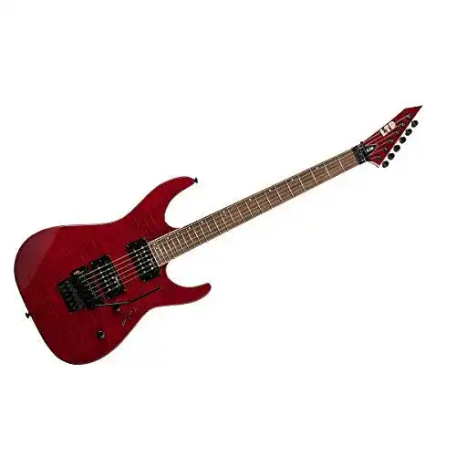ESP-Gitarren ESP LTD M-200FM See Thru Red