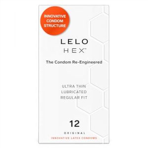 Extra dünne Kondome LELO HEX Original Ultradünne Kondome