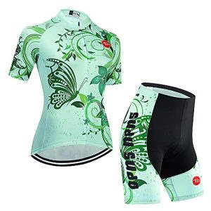 Cycling clothing women's SUDUSUDO cycling jersey set in summer