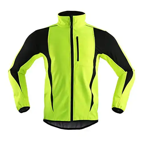 Fahrradjacke Damen Pateacd Winter Thermo Winterjacke