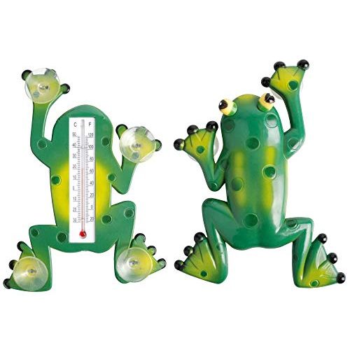 Die beste fensterthermometer esschert design fenster thermometer frosch Bestsleller kaufen