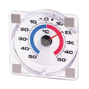 Fensterthermometer Westmark, Messbereich -50 °C bis +50 °C