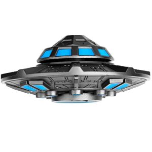 Fidget-Spinner-Metall LNCOJOLM Leuchtende UFO Metall