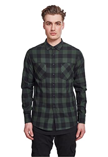 Die beste flanellhemd urban classics herren checked flanell shirt tb297 Bestsleller kaufen