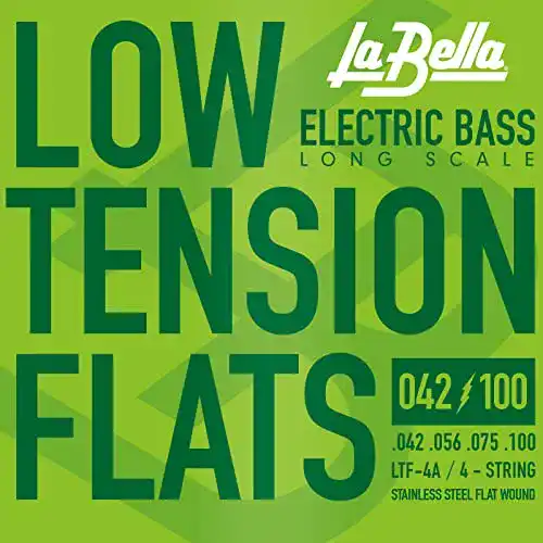 Flatwound-Bass-Saiten