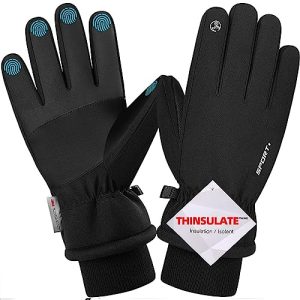 Fleece gloves Songwin waterproof winter gloves