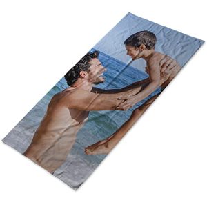 Foto-Handtuch LolaPix Personalisiertes Strandhandtuch