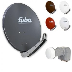 Fuba-Satellitenschüssel Fuba Digital Sat-Anlage 4 Teilnehmer Sat