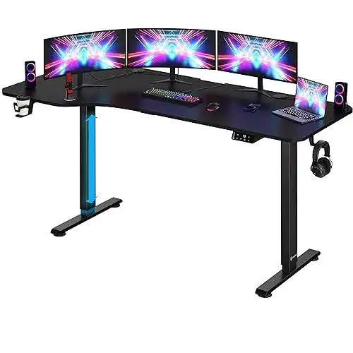Gaming-Tisch höhenverstellbar