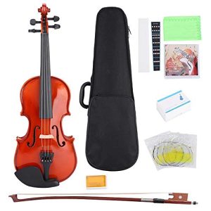 Geige AMONIDA 1/8 Violine Kit, professionelles Violine Kit 1/8