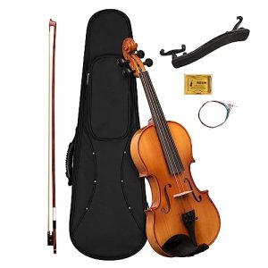 Geige CASCHA 1/2 Violine mit Hardcase Set für Jugendliche