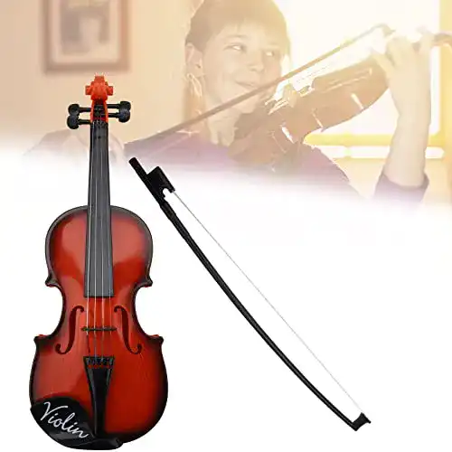 Geige TSLBW Violine Spielzeug Set 42 cm Kinder Violine Spielzeug