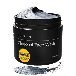 Gesichtsreinigung Männer Lumin, Aktivkohle-Reiniger, Hautpflege