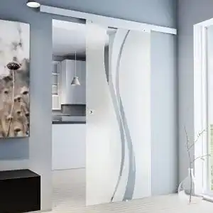 Glastür inova Glasschiebetür Komplettset 755×2035 mm