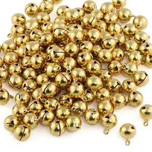 Glöckchen Naler 120 Stück Golden Schellen Glocken aus Kupfer