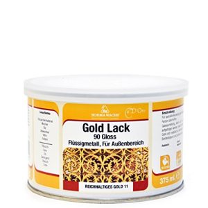 Goldlack BORMA GOLD-LACK für Restauratoren, Profis und Sie