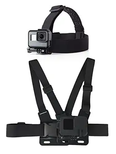 GoPro-Brustgurt Lammcou Sports-Kit, Go Pro Dual-Cam