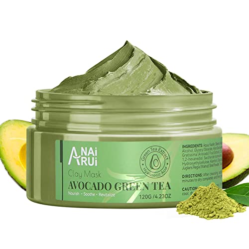 Die beste gruentee maske anairui tonerde mit avocado gruentee Bestsleller kaufen