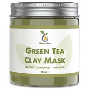 Grüntee-Maske Natura Pur Grüner Tee Gesichtsmaske 250g, vegan